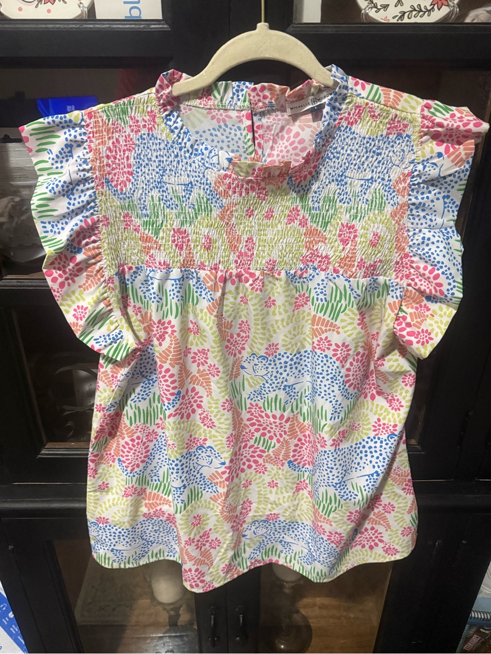 Womens Michelle Mcdowell top - size large